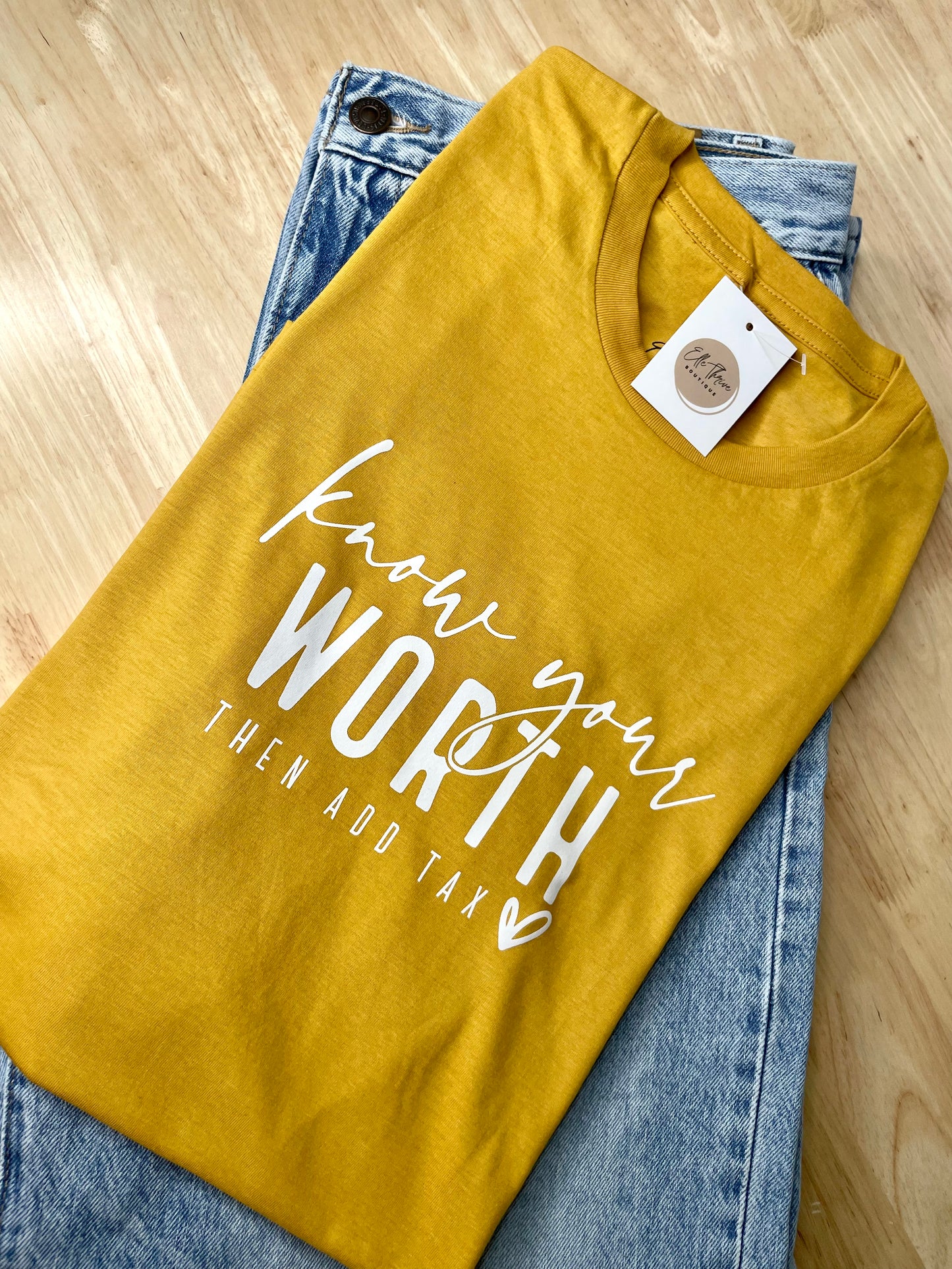 Know Your Worth T-shirt